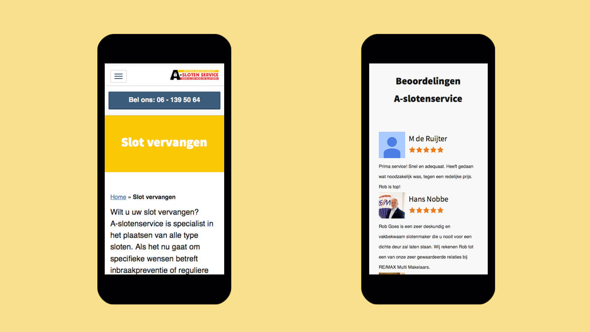 Responsive Wordpres website